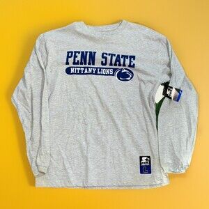 Vintage Deadstock Y2K Starter Penn State Long sleeve tee Size L